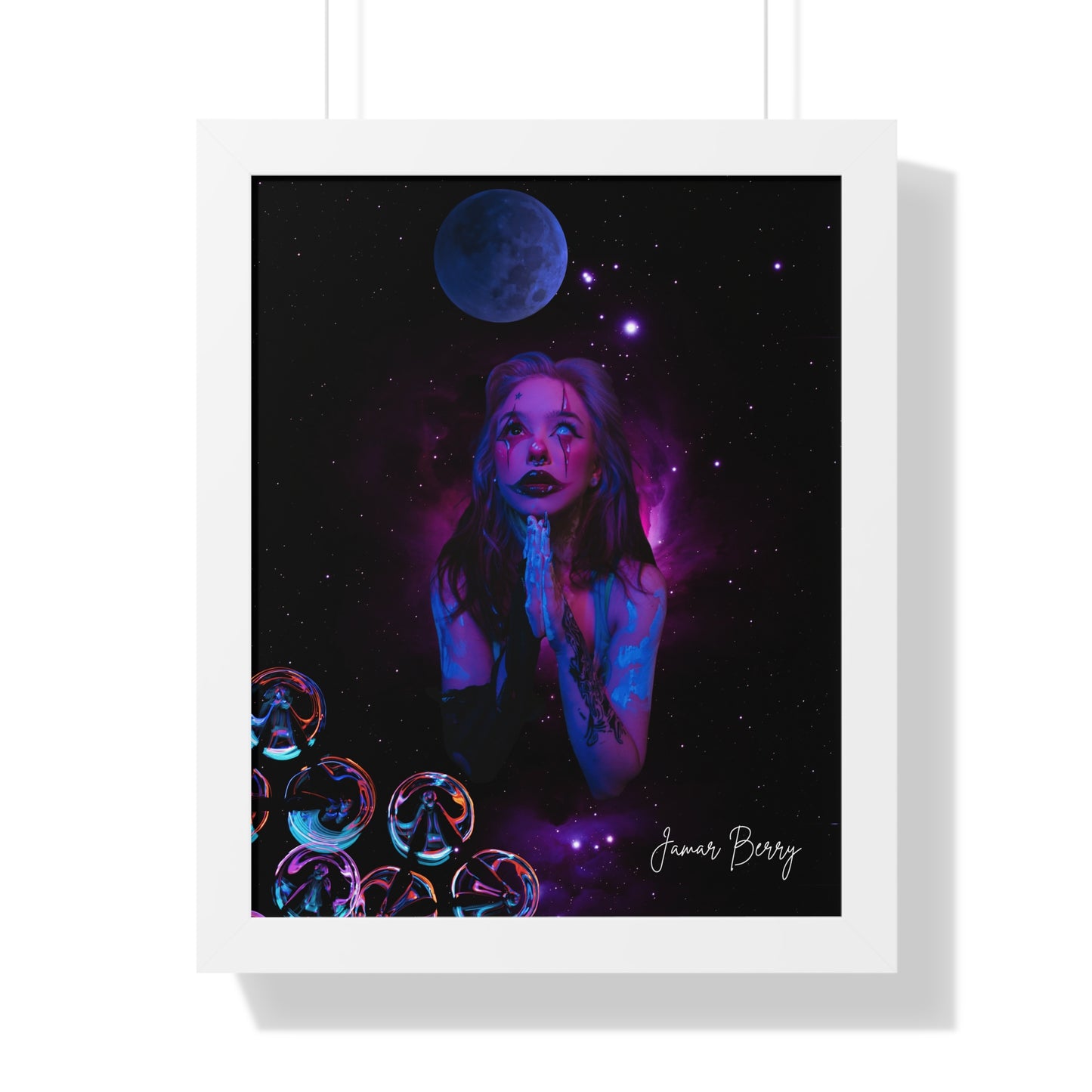Cosmic Prayer By Jamar Berry - (Limited Circulation Framed Print)