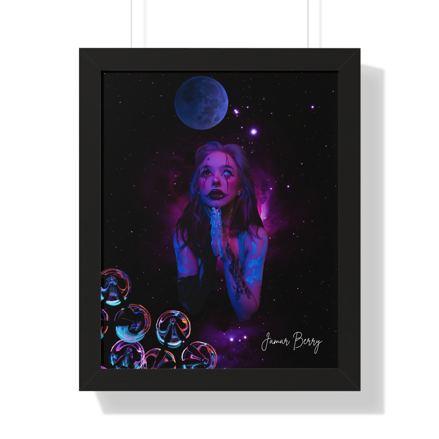 Cosmic Prayer By Jamar Berry - (Limited Circulation Framed Print)