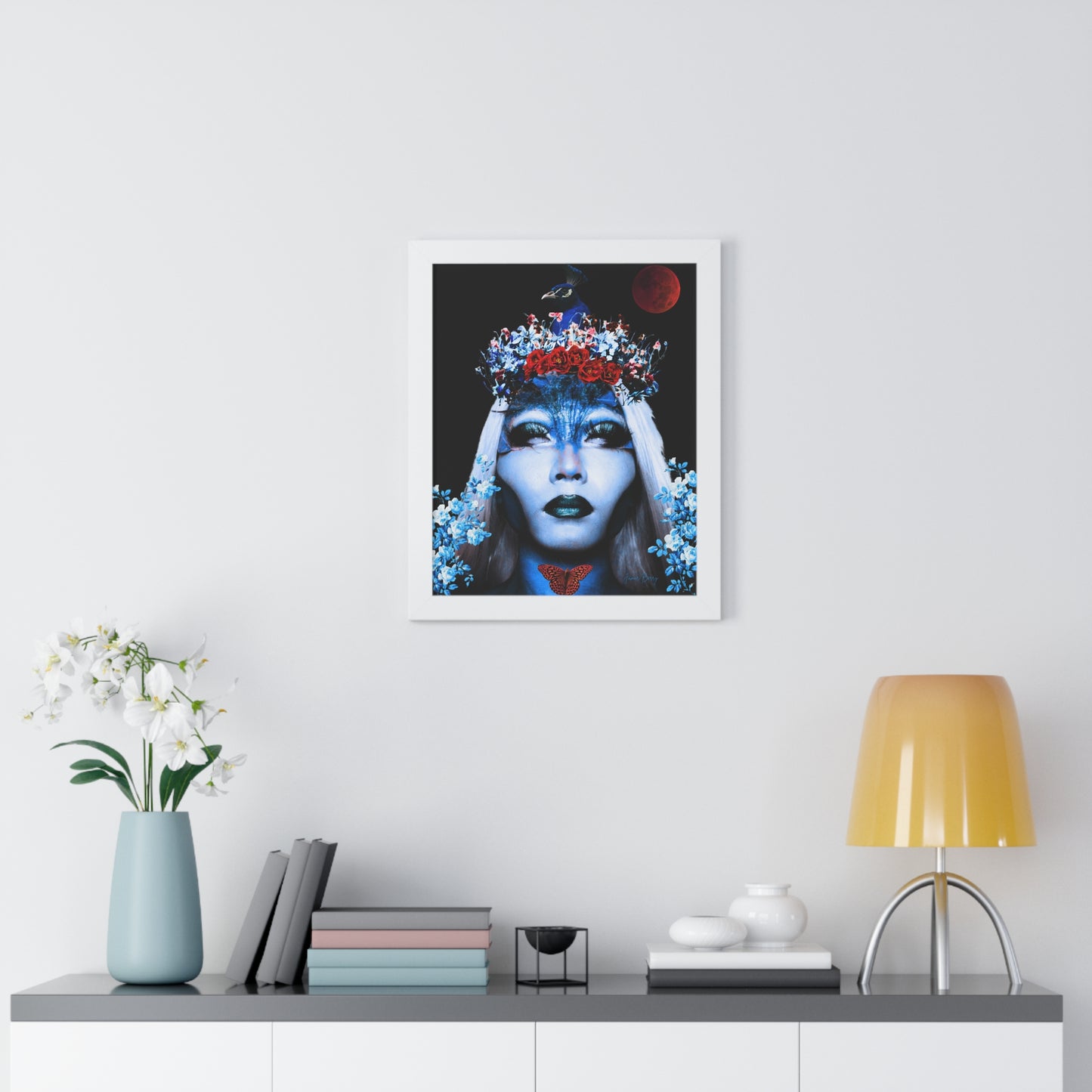 Vala Viking Goddess By Jamar Berry - (Limited Circulation Framed Print)