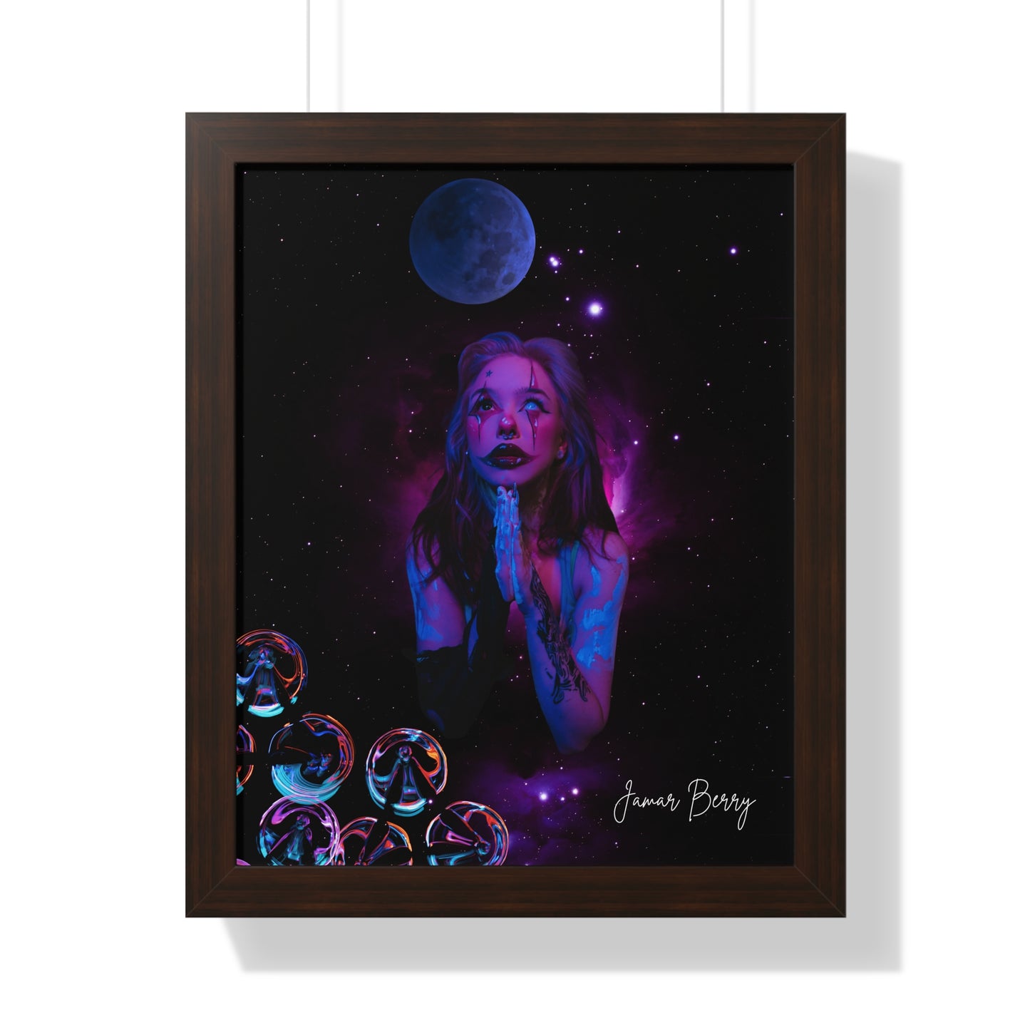 Cosmic Prayer By Jamar Berry - (Limited Circulation Framed Print)