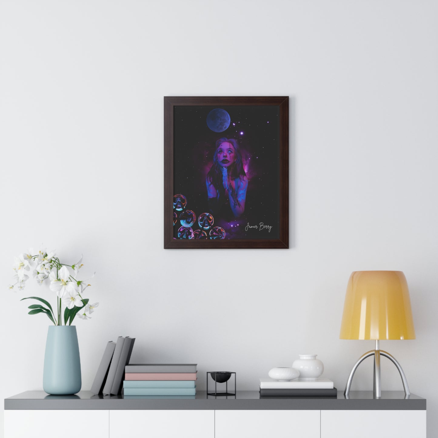 Cosmic Prayer By Jamar Berry - (Limited Circulation Framed Print)