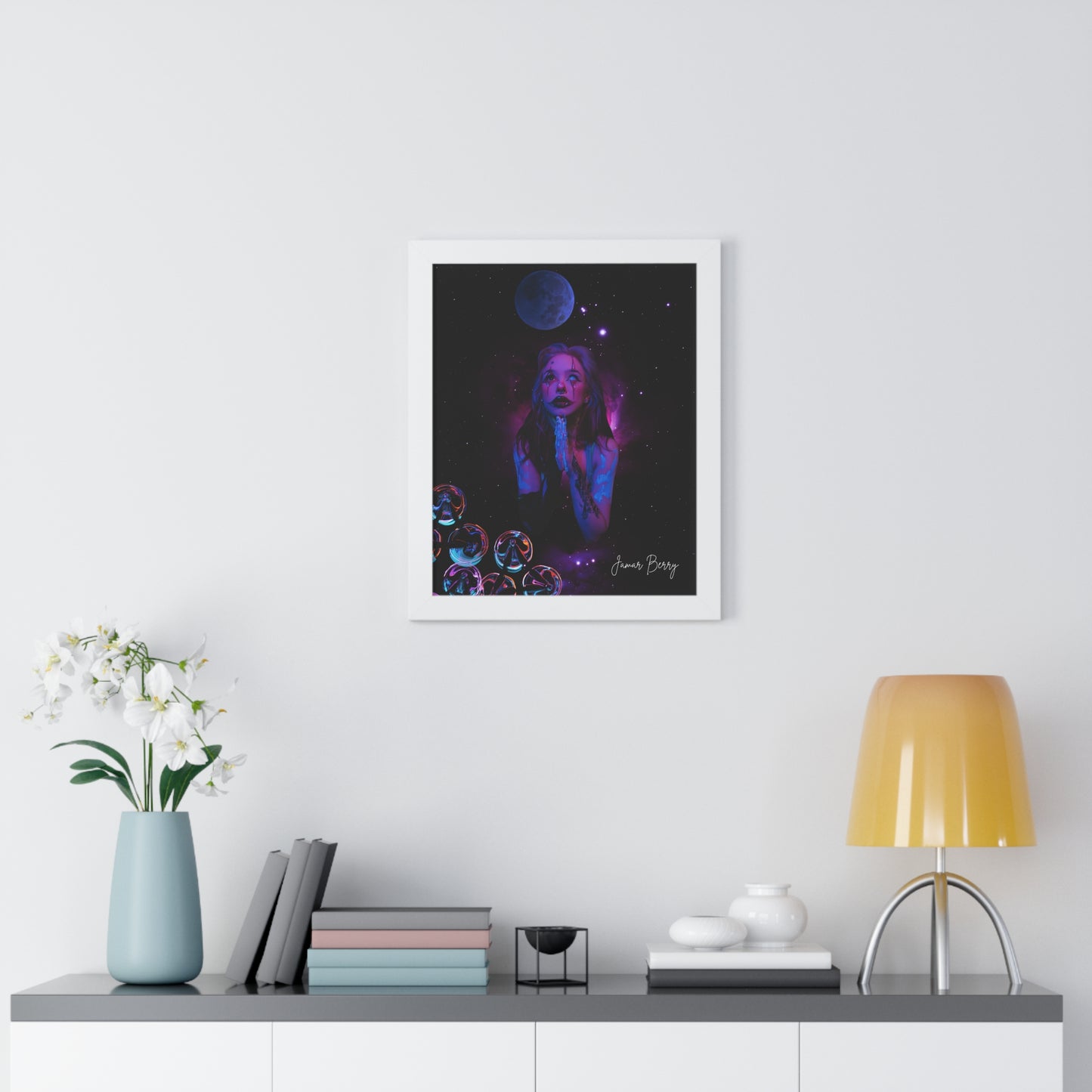 Cosmic Prayer By Jamar Berry - (Limited Circulation Framed Print)