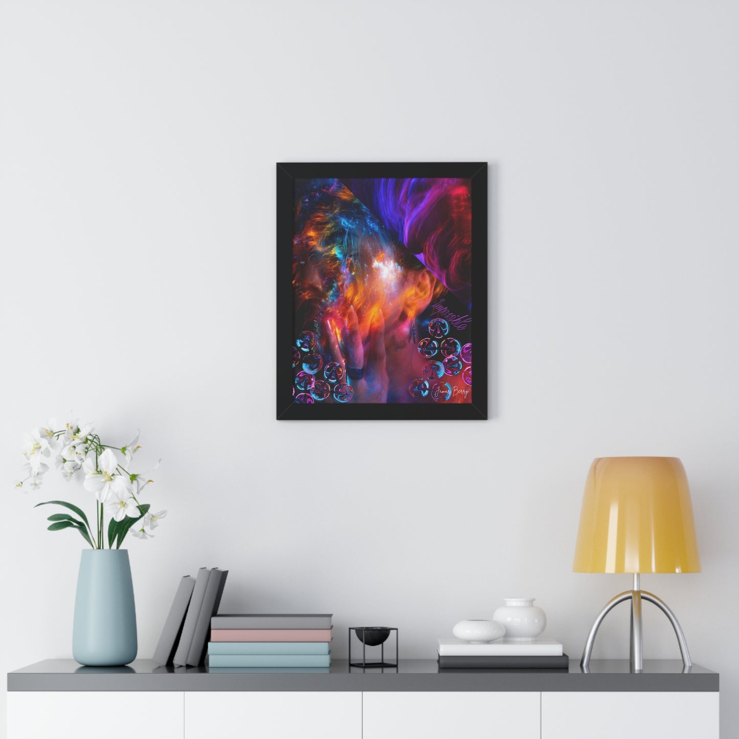 Impossible Dimension By Jamar Berry - (Limited Circulation Framed Print)
