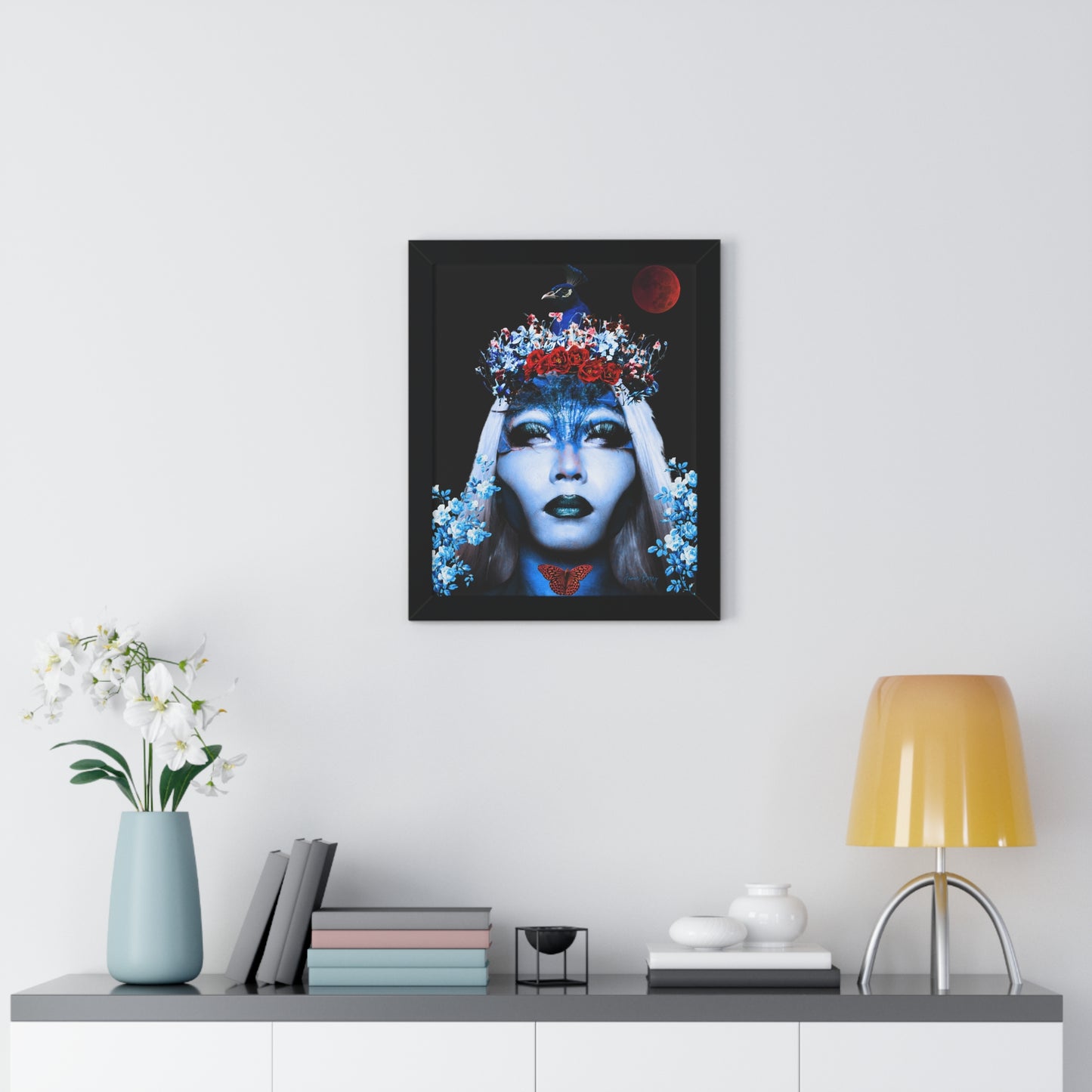 Vala Viking Goddess By Jamar Berry - (Limited Circulation Framed Print)