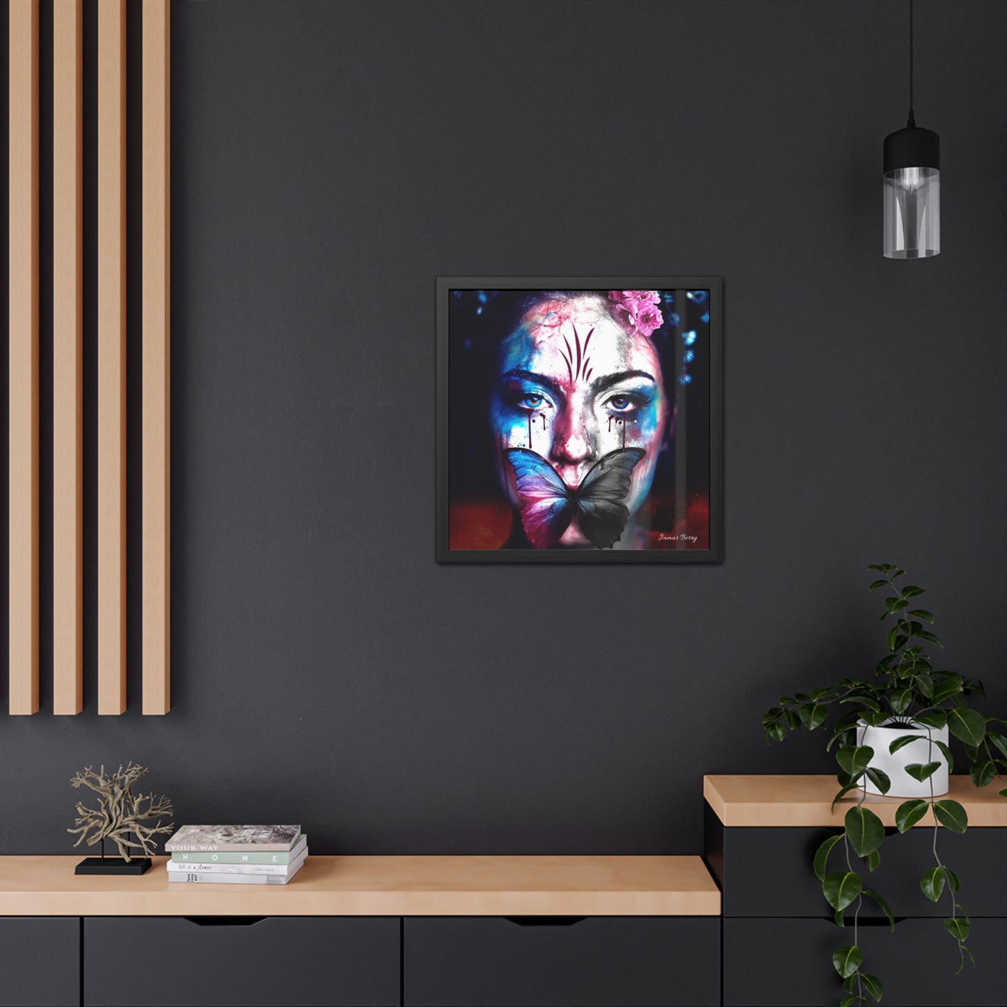 Lucid Parasite By Jamar Berry - Framed Print