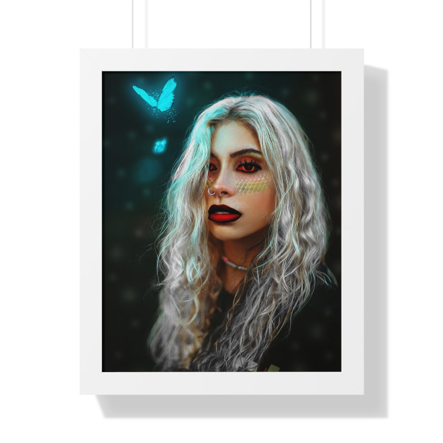 The Serpent Princess By Damian Berry - (Limited Circulation Framed Print)