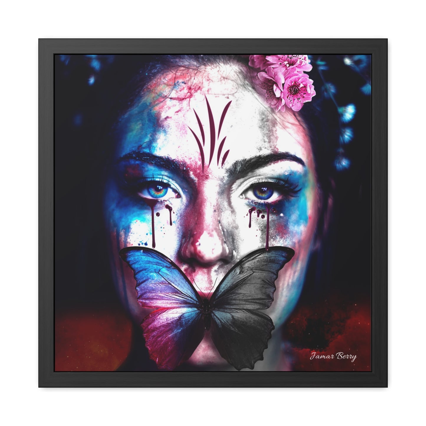 Lucid Parasite By Jamar Berry - Framed Print