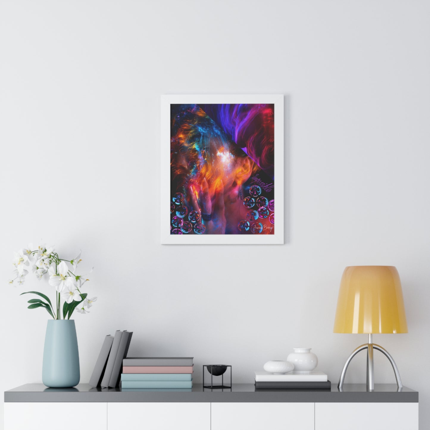 Impossible Dimension By Jamar Berry - (Limited Circulation Framed Print)