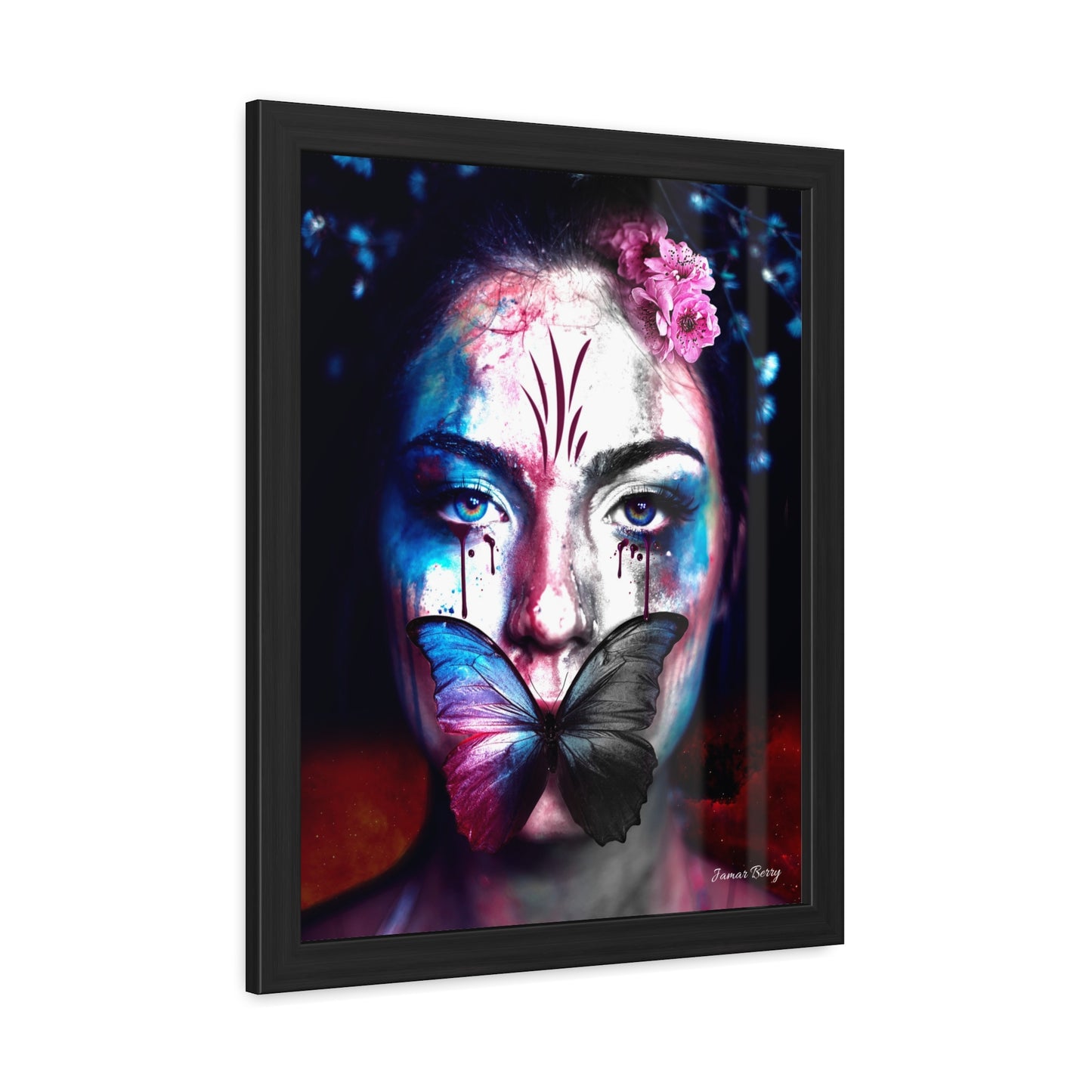 Lucid Parasite By Jamar Berry - Framed Print