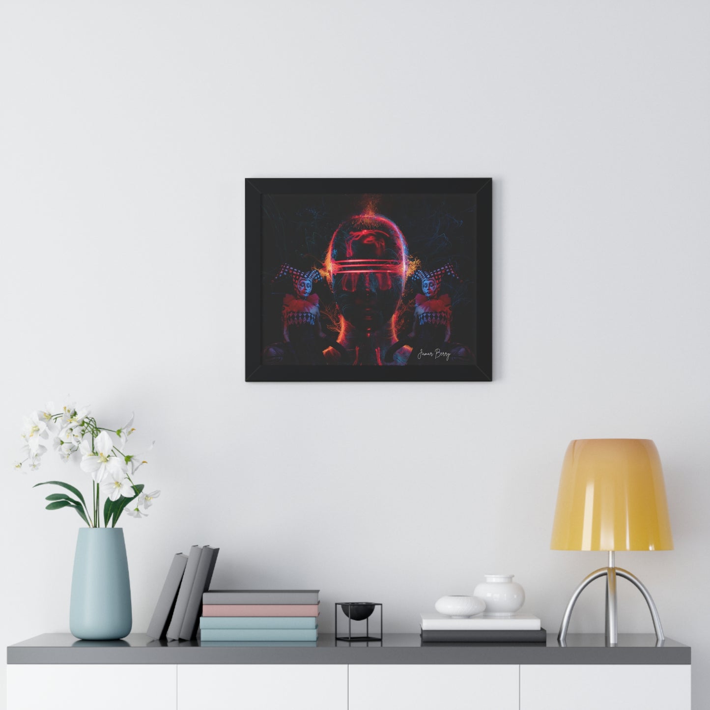 Designated Mortar By Jamar Berry - (Limited Circulation Framed Print)