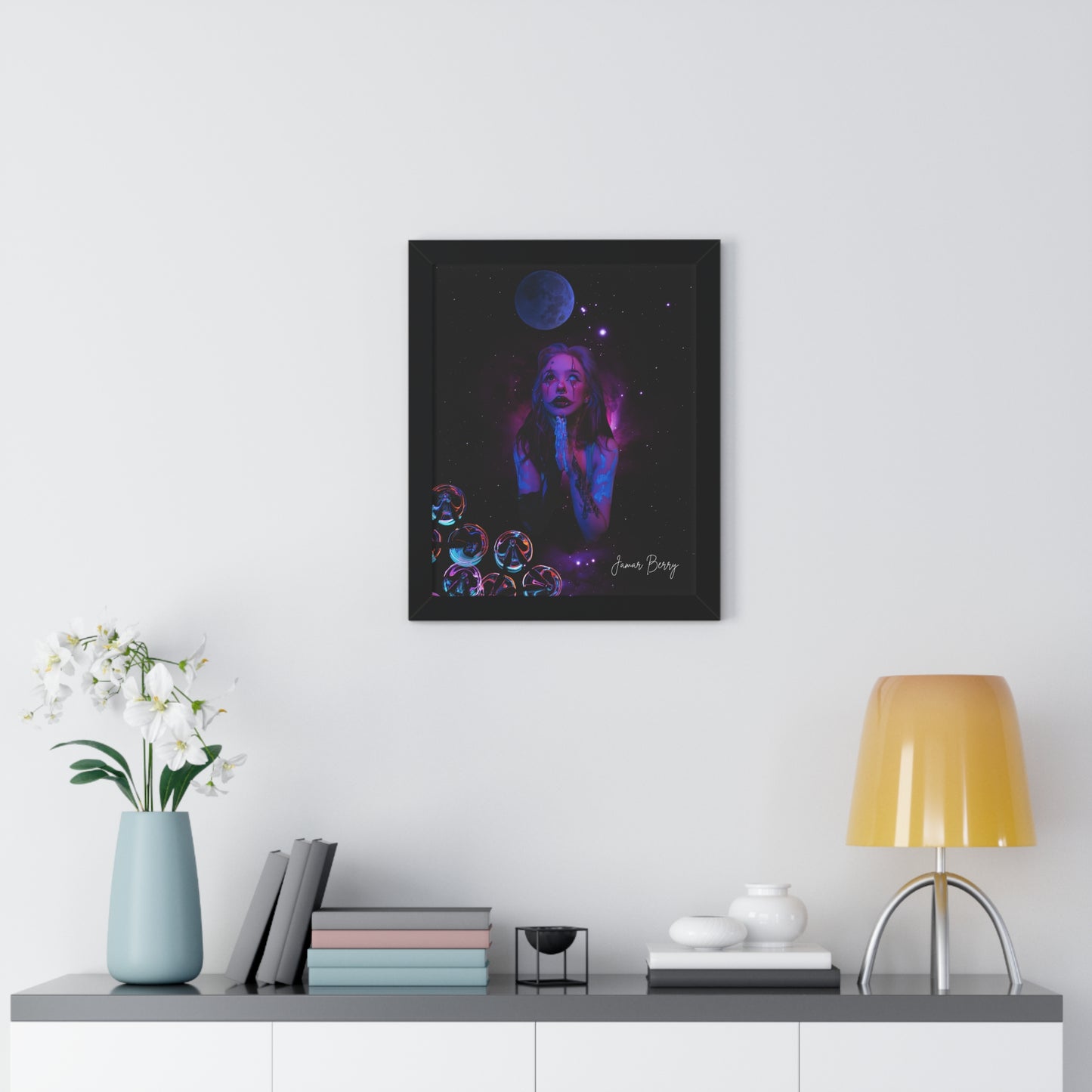 Cosmic Prayer By Jamar Berry - (Limited Circulation Framed Print)