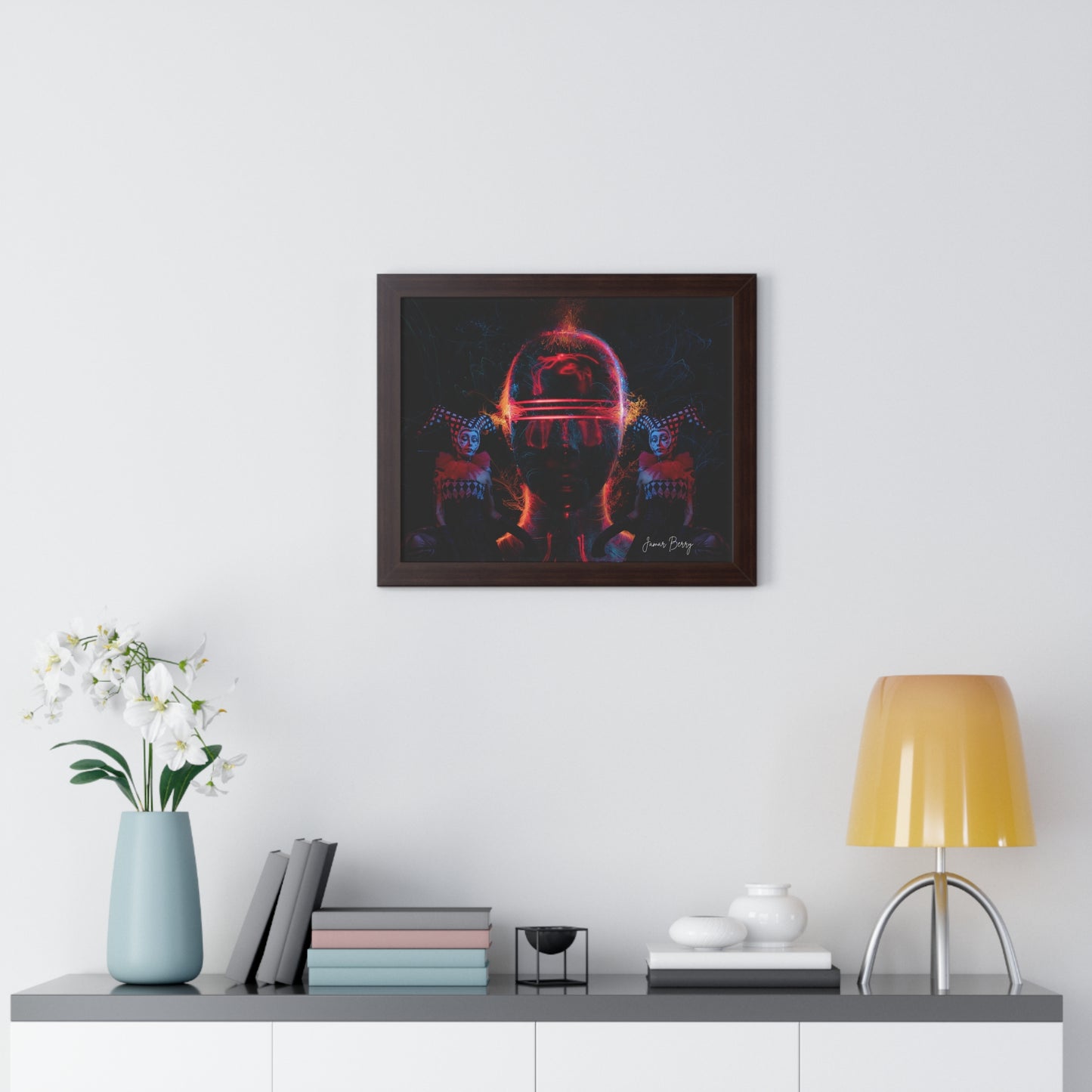Designated Mortar By Jamar Berry - (Limited Circulation Framed Print)