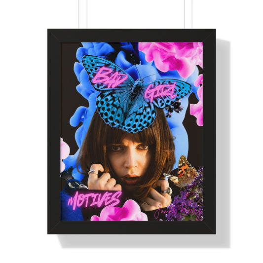 Bad Girl Motives By Jamar Berry - (Limited Circulation Framed Print)