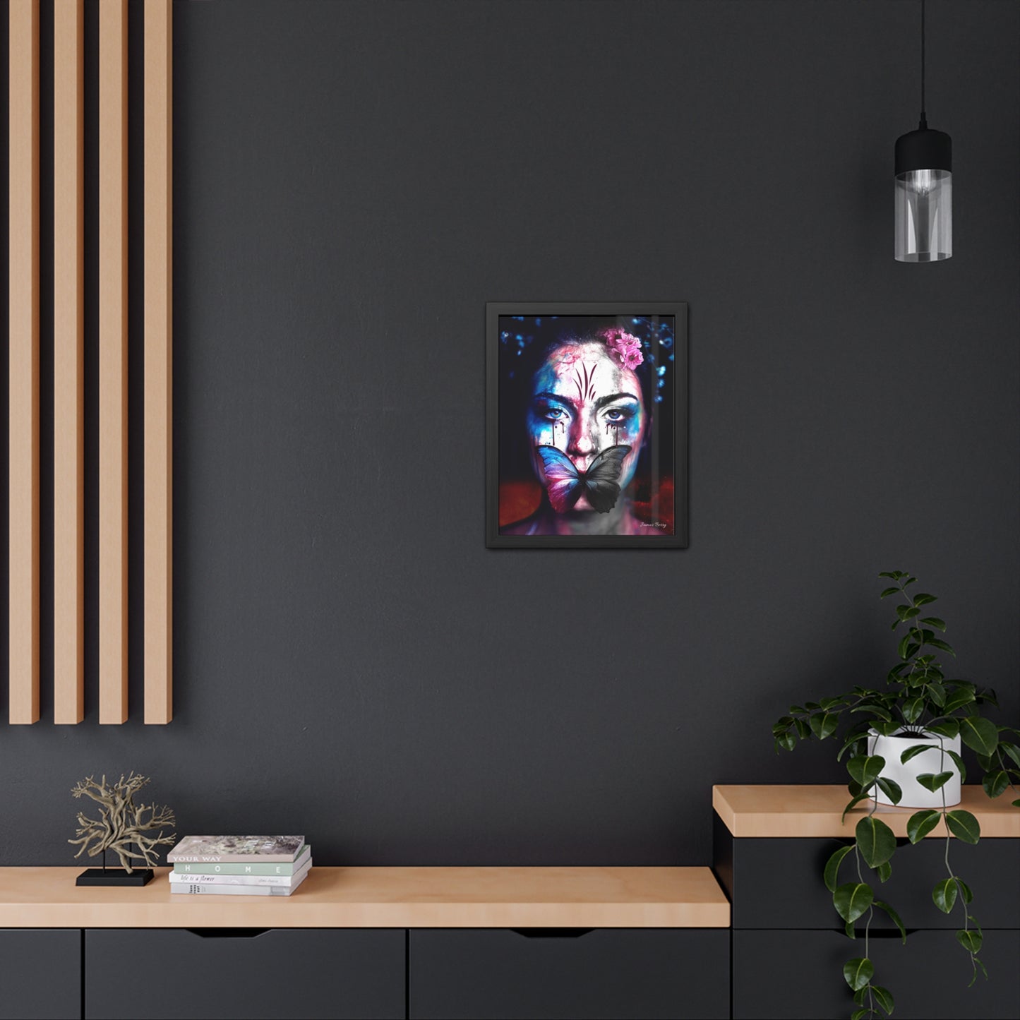 Lucid Parasite By Jamar Berry - Framed Print