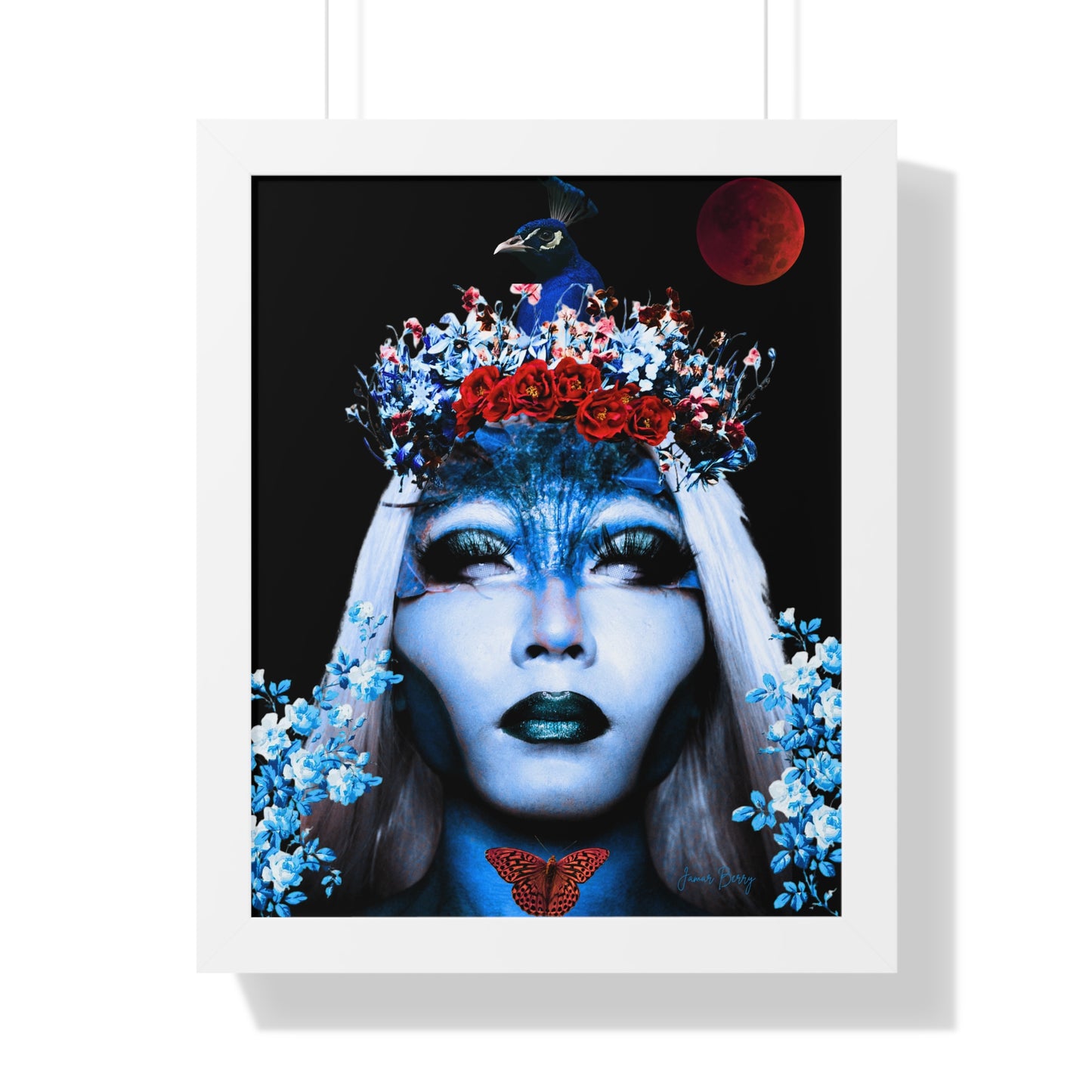 Vala Viking Goddess By Jamar Berry - (Limited Circulation Framed Print)