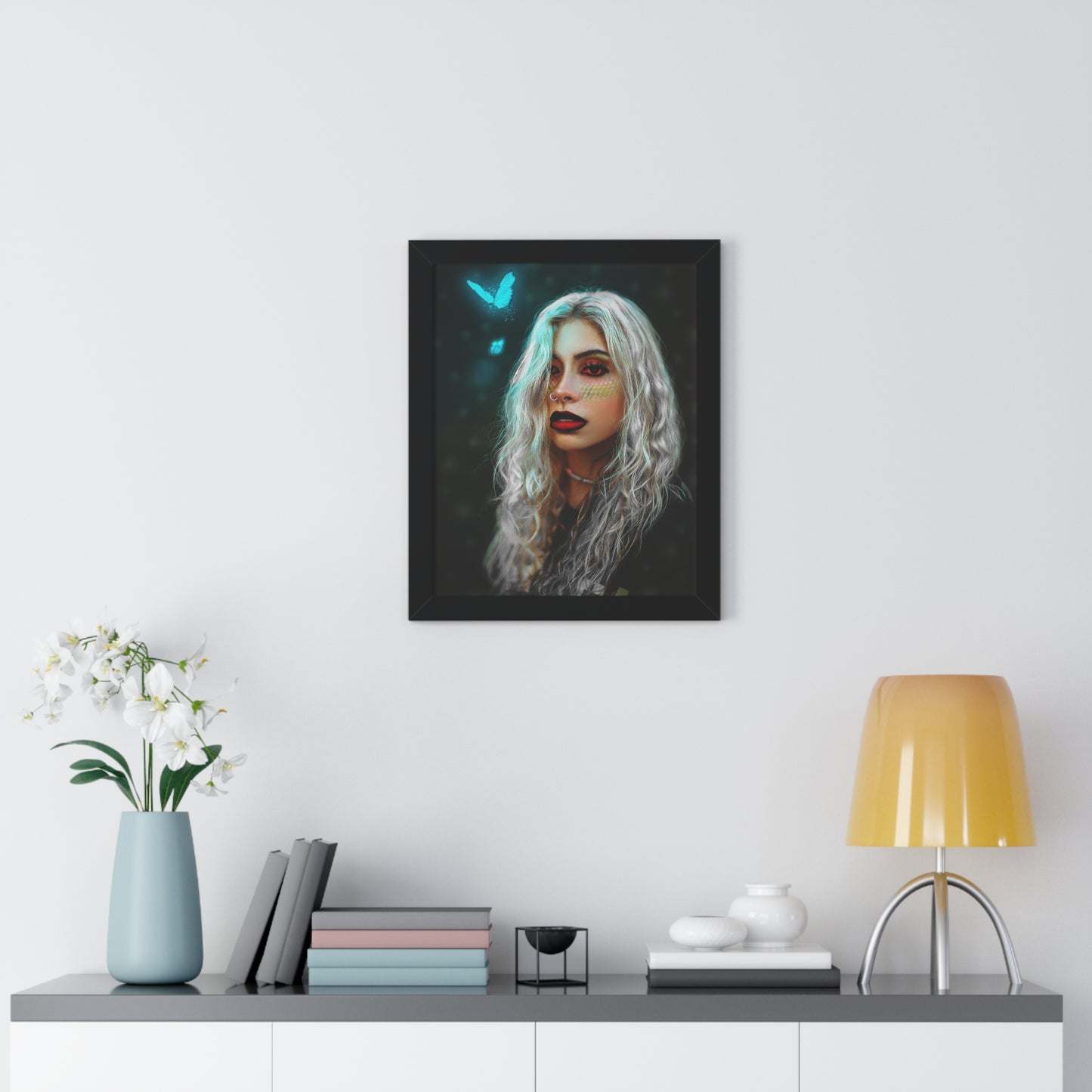 The Serpent Princess By Damian Berry - (Limited Circulation Framed Print)