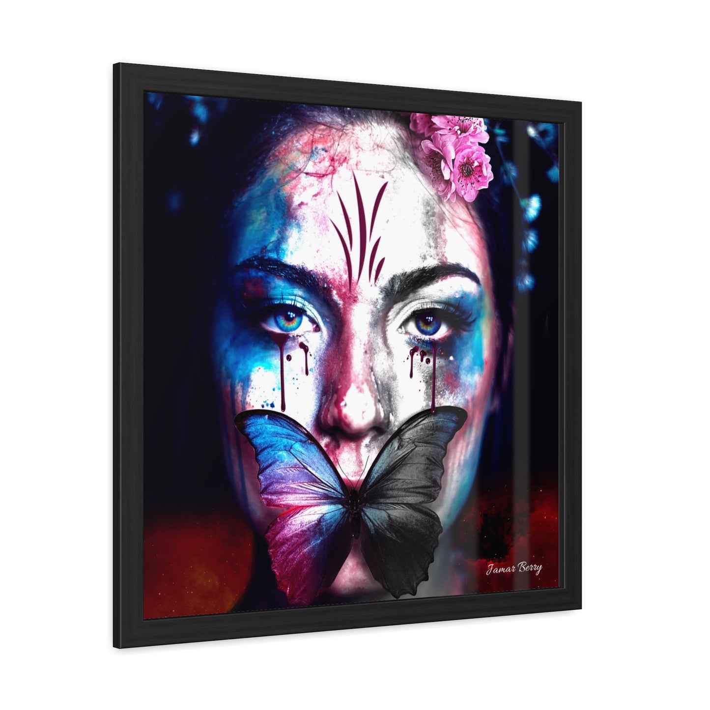 Lucid Parasite By Jamar Berry - Framed Print
