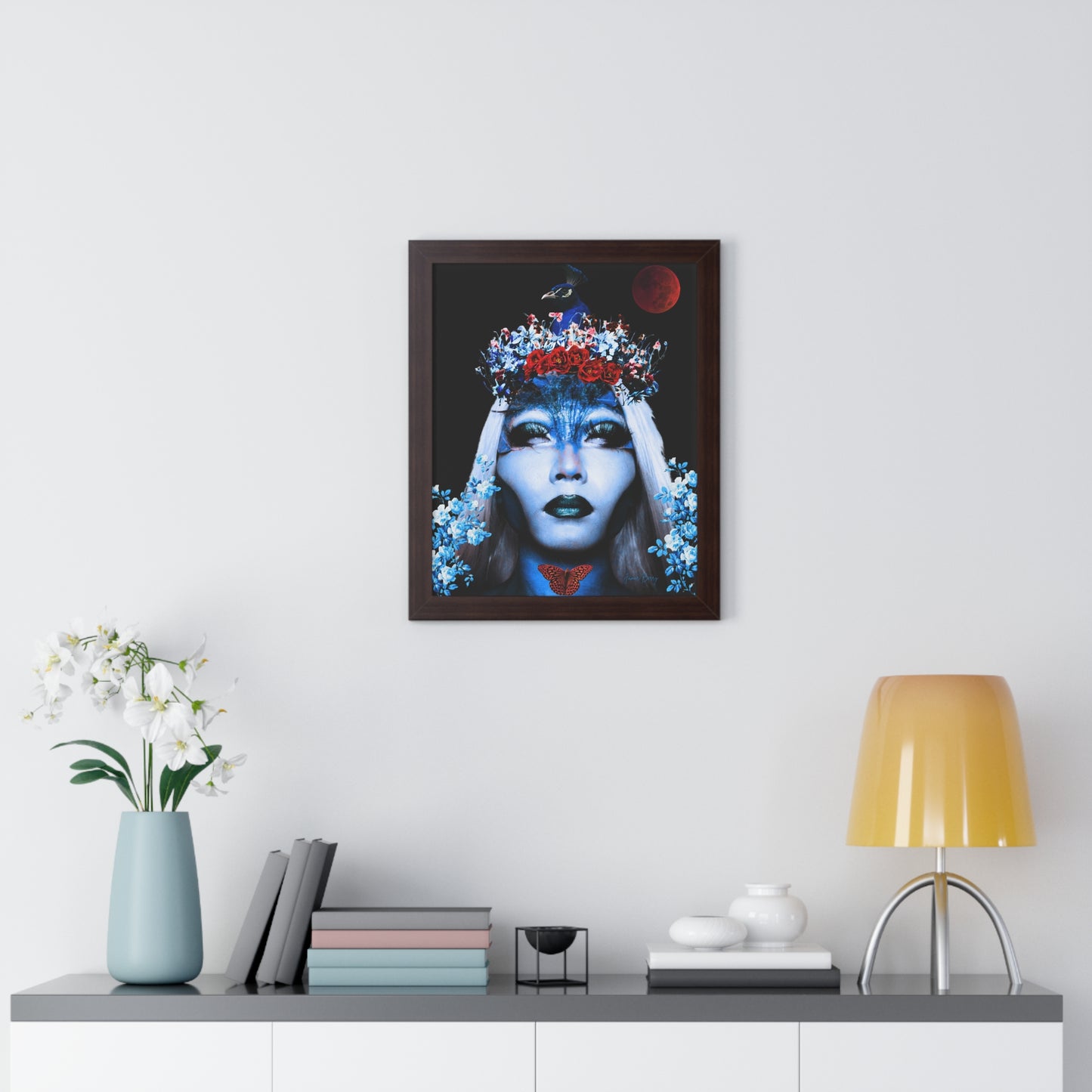 Vala Viking Goddess By Jamar Berry - (Limited Circulation Framed Print)