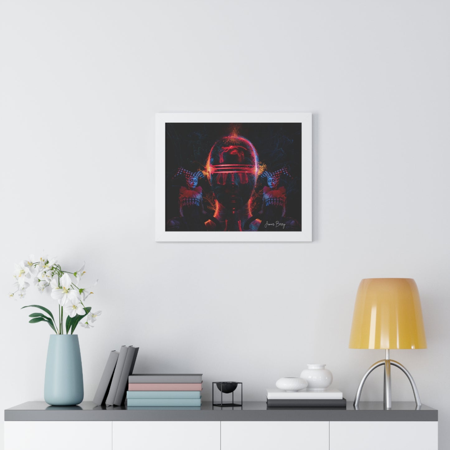 Designated Mortar By Jamar Berry - (Limited Circulation Framed Print)