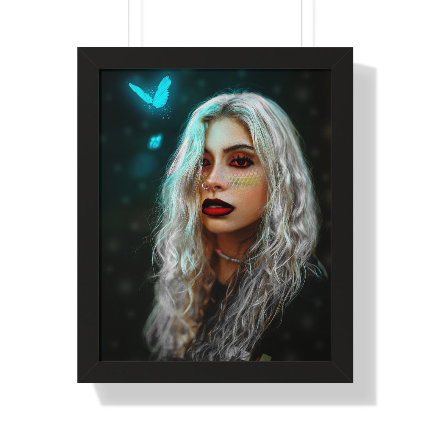 The Serpent Princess By Damian Berry - (Limited Circulation Framed Print)