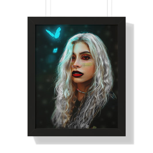 The Serpent Princess By Damian Berry - (Limited Circulation Framed Print)